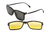 Armação De Acetato Clipon 6606 C1 Preto - comprar online