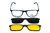 Armação De Acetato Clipon 0672 C2 Azul - comprar online