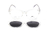 Armação De Acetato Clipon Pz10175 C6 Transparente
