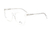 Armação De Acetato Hr-z882 C9 Transparente