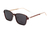 Armação De Metal Clipon Sl1729 C4 Dourado/Vermelha - comprar online