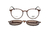 Armação De Acetato Clipon Pz20982 C3 Marrom