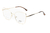 OUT-Armação De Metal H2805 C1 Dourado