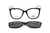 Armação De Acetato Clipon Pz10186T C1 Preto