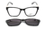 OUT Armação De Acetato Clipon Az4006 C1 Preto