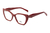 Armação De Acetato Rd304 C6 Vermelho
