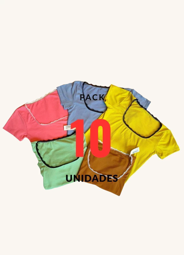 Remera Morley puntilla de Dasani