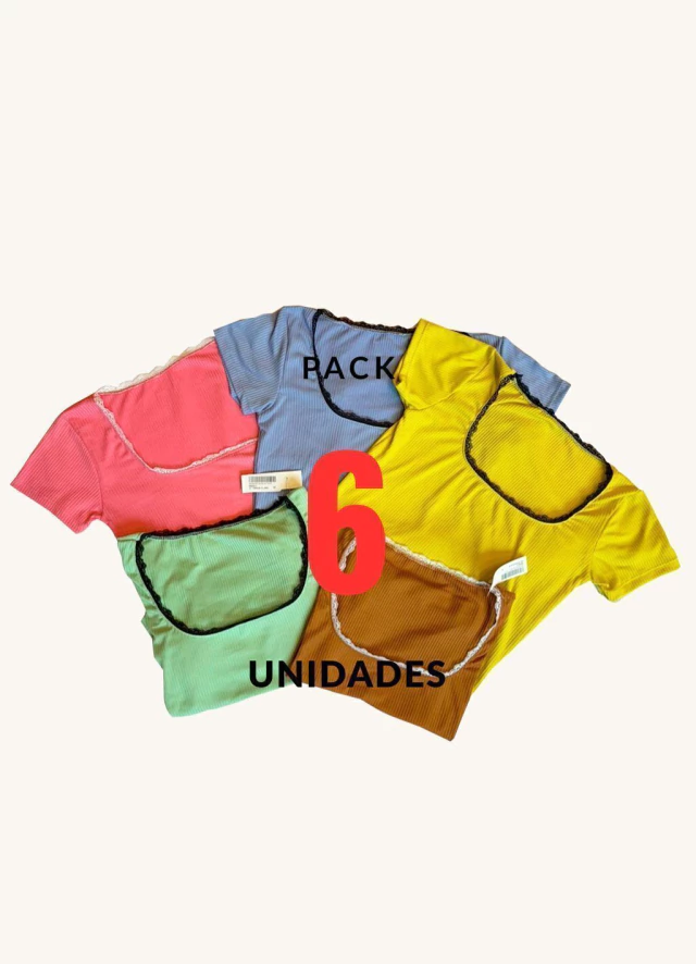 Remera Morley puntilla de Dasani