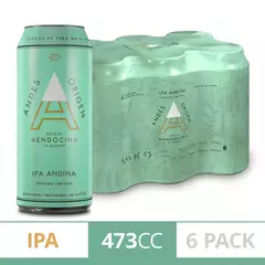 Andes IPA 473 ML x 6 unidades