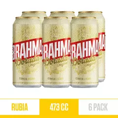Brahma Dorada 473 ML x 6 unidades