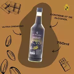 Licor La Triestina Chocolate 750ml x 1 unidad