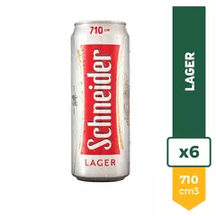 Schneider Lata 710 ML x 6 unidades