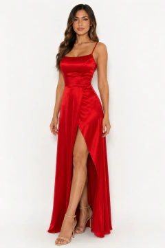 VESTIDO LARGO EVELINA