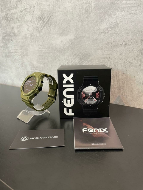WEARZONE FÊNIX | A Prova D' Agua | GPS INTEGRADO | 100 MODOS ESPORTE - comprar online