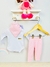Conjunto Body + Calça + Bandana (Babador) Emanuelly