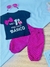 Conjunto Blusinha + Calça Capri Meu Pretinho Básico