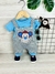 Imagem do Conjunto Jardineira + Camisa Macaco Bonitinho