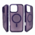 CAPA SMK PREMIUM MAGSAFE IPH 16 PRO MAX - ROXO