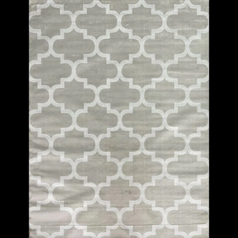 Alfombra Isphahan Silver Arabescos Pelo Cortado