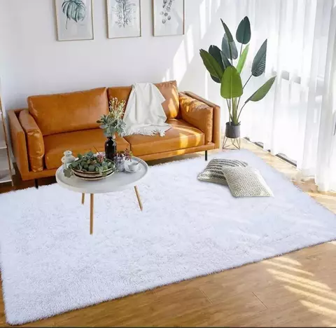 ALFOMBRA PELO LARGO PLUSH SHAGGY 150X200 CM