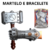 Kit Martelo Bracelete Brinquedo Herois Medievais Aventura