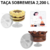 Taça Sobremesa Acrílico Redonda c/ Tampa 2,2 L Confeitaria na internet