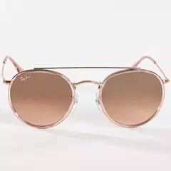 ROUND DOUBLE BRIDGE ROSA ESPEJADO RB 3647 001 70 - comprar online