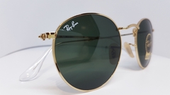 ROUND METAL GOLD GREEN RB 3447 001 en internet