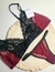 Conjunto encaje y microtul