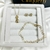 Conjunto Nossa Senhora Aparecida com Brinco de Pérola e Pulseira de Corações Semijoia - comprar online