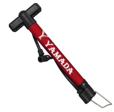 Bomba de ofic. alum 300mm verm. c/mang c/cabo plast.-Yamada-LD CESTA