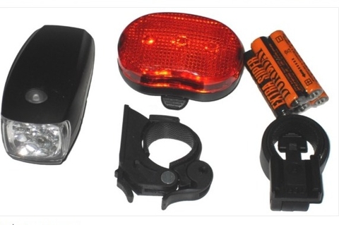 Farol (kit) diant 5 leds bco + sinaliz. 5 leds verm.-Importado-C9ED6