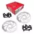Freio a disco mec. d/t pto nero db-01 c/pinca e disco 160mm-Absolute - comprar online