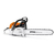 MOTOSIERRA MS382 - 72CC - 6,2KG - 5,3HP - 50/63CM STIHL