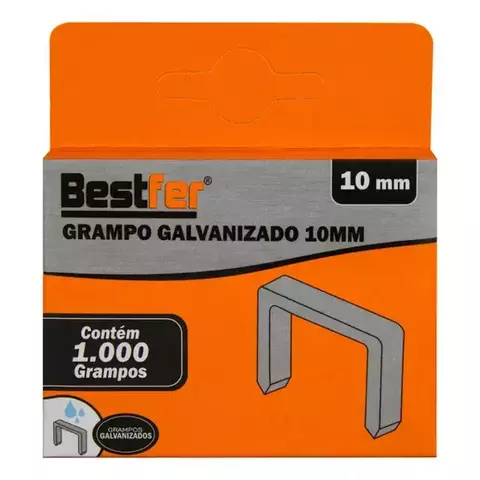Grampos Bestfer Galvanizados 10mm