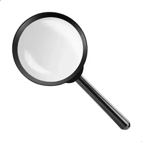 Lupa Lente com 60mm win paper