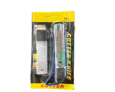 Estilete Largo Metal Cutter Knife 18MM C/ Refil