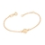 Pulseira Rommanel com Pingente de Concha com Zircônia 552141