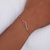 Pulseira Rommanel com Pingente Flor da bela 552147 - comprar online