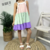 Vestido combinado