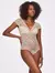 Body em Renda com Manga Curta Pétala - comprar online