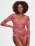 Body Manga Longa com Bojo Removível Pétala - comprar online