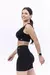 Top seamless BALANCE (negro) - ayrun