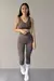 Calza larga seamless BALANCE (marrón) - comprar online
