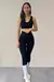 Calza larga seamless BALANCE (negro)