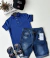 Camiseta Polo Azul Tommy na internet