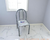 SILLA RINA COMODIN TAPIZ TIZA CAÑO GRIS