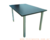 MESA RINA 1.40 x 0.85 BASE 50 X 50 WENGUE CAÑO GRIS en internet