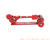 MONOPATIN RANDERS ROJO CON LUCES 8020-B - Villanova Hogar