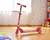 MONOPATIN RANDERS ROJO CON LUCES 8020-B - comprar online